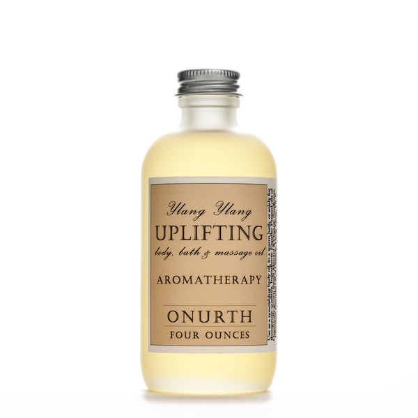 Uplifting Ylang Ylang Body, Bath, Massage Oil & Aromatherapy - Onurth Skincare